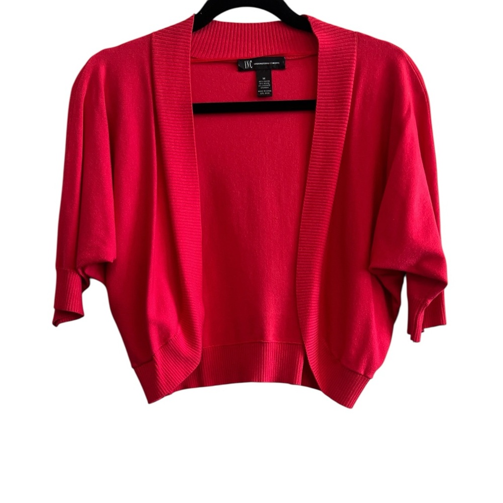 INC International Concepts Women's Open-Front Shrug/Bolero Size Medium